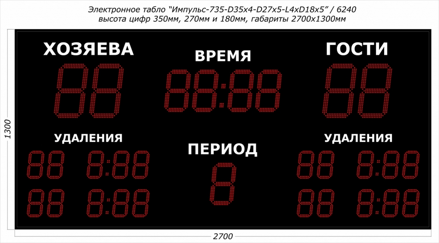 Табло для хоккея Импульс 735-D35x4-D27x5-L4xD18x5 1500_831