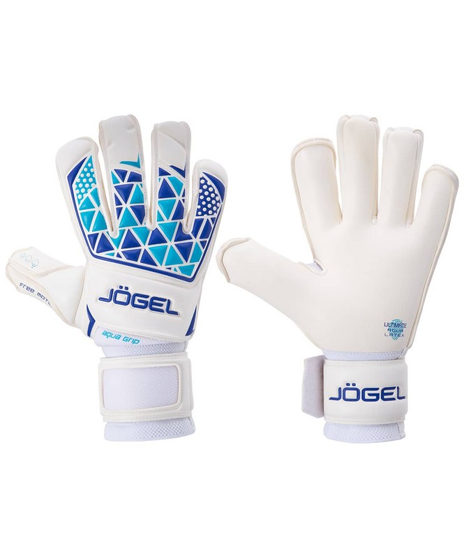 Перчатки вратарские Jogel NIGMA Pro Edition-NG Roll Negative, белый 665_800