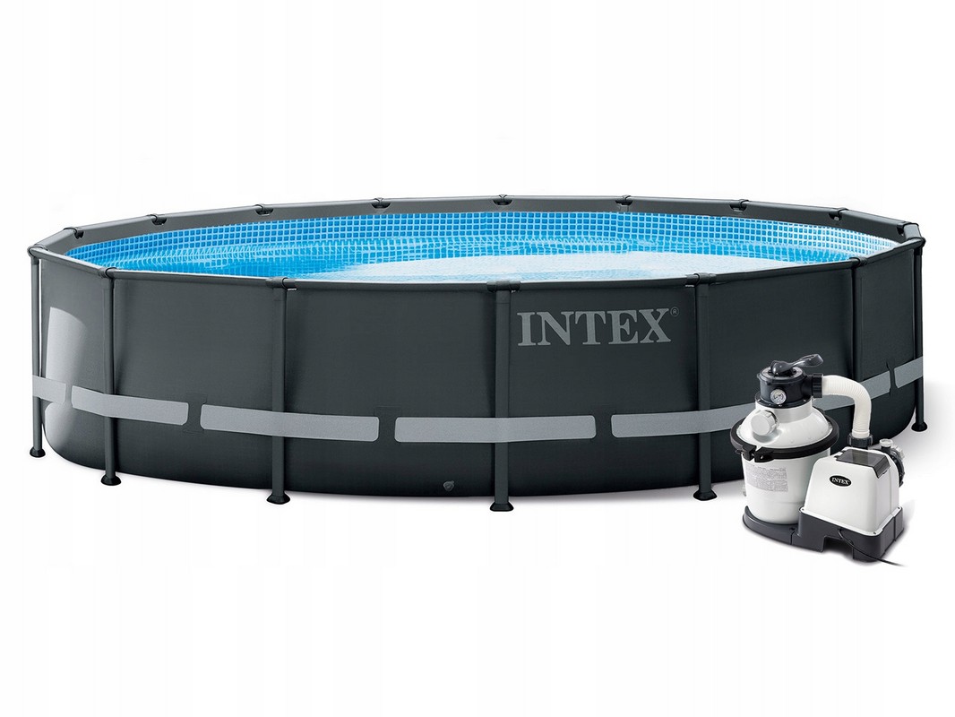 Каркасный бассейн круглый 488х122cм Intex Ultra XTR Frame 26326 1066_800