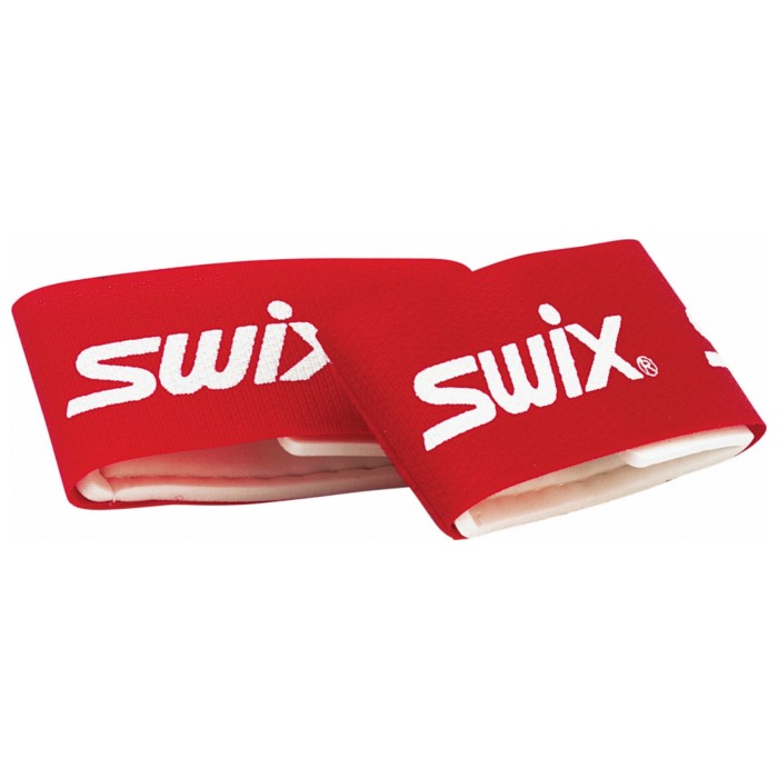 Стяжки Swix (для беговых лыж с защитной прокладкой, манжет), красный R0395 700_700