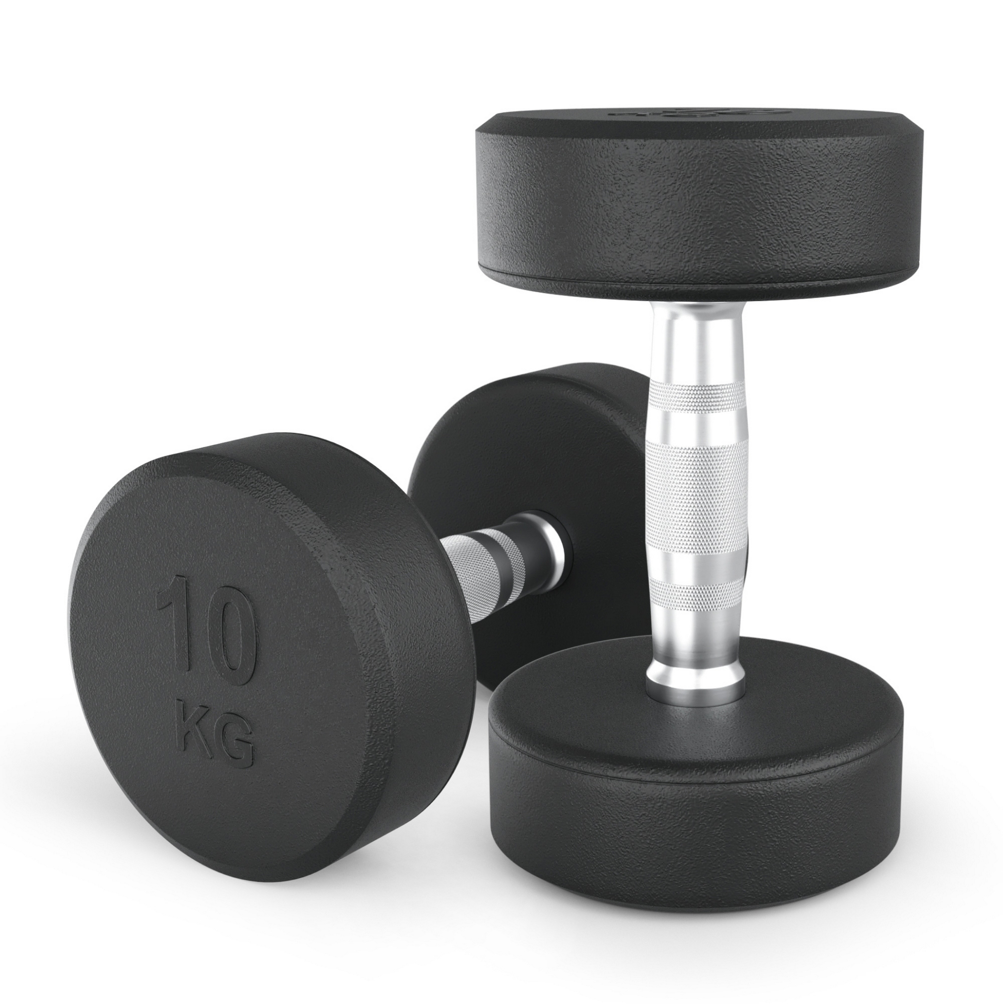 Гантель круглая обрезиненная 10 кг UnixFit PRO DBRND10PBKx2 2 шт 1999_2000