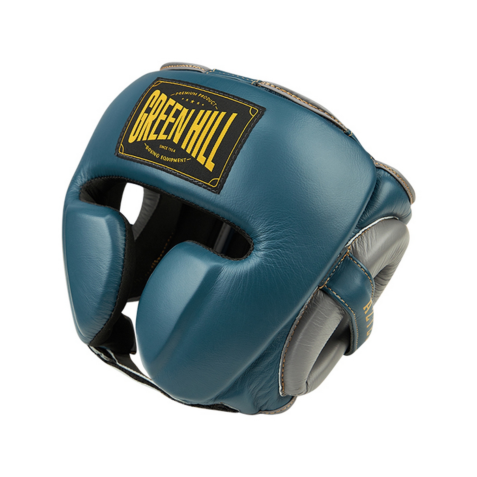 Боксерский шлем Green Hill AZTEC THBHMX-57 синий\серый 1600_1600