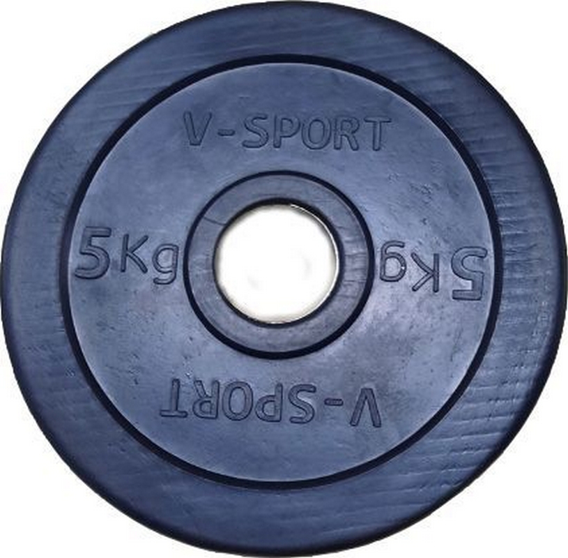 Диск олимпийский V-Sport LB-5 51мм 5кг 815_800