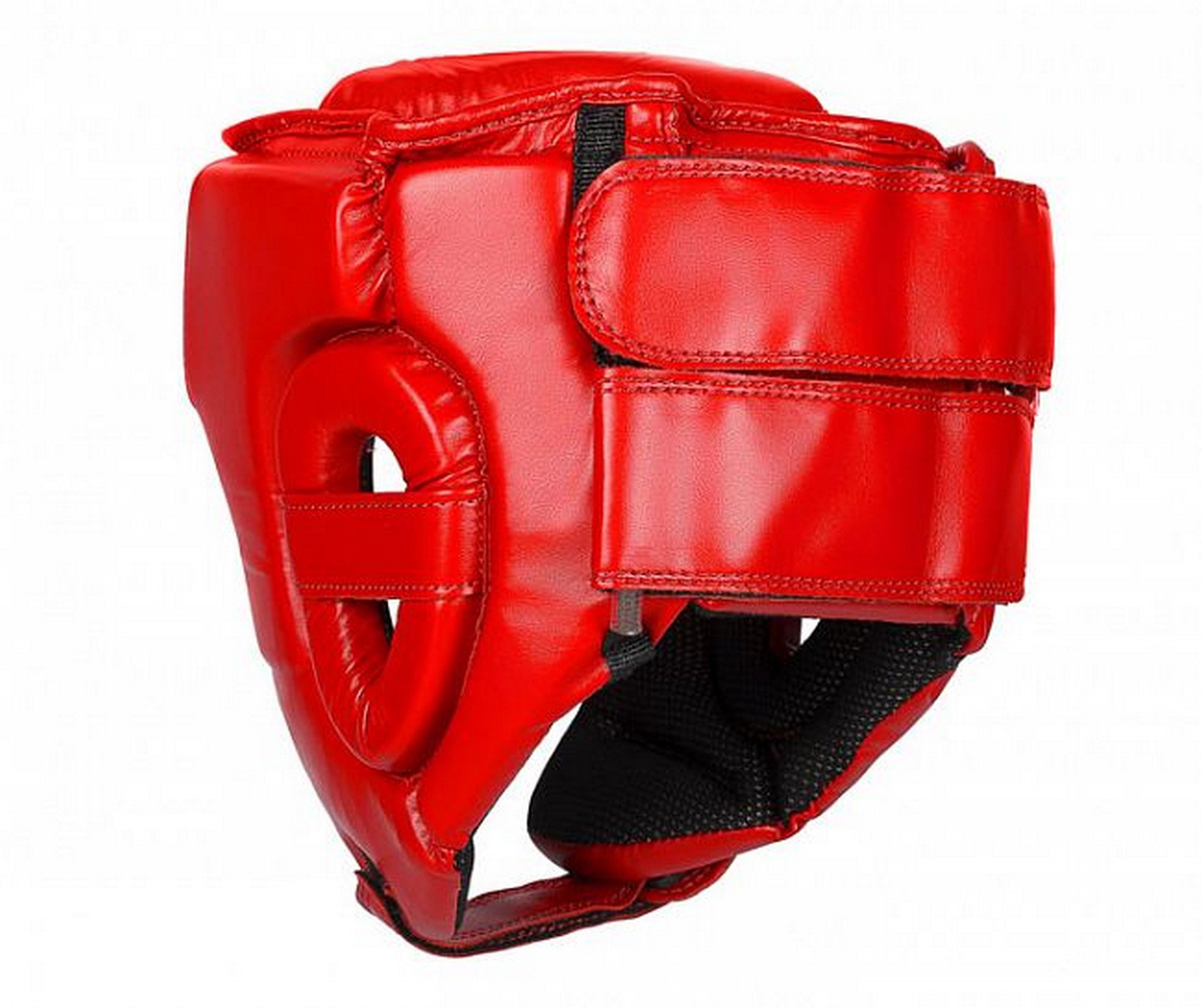 Шлем для единоборств Clinch Helmet Kick C142 красный 2000_1677