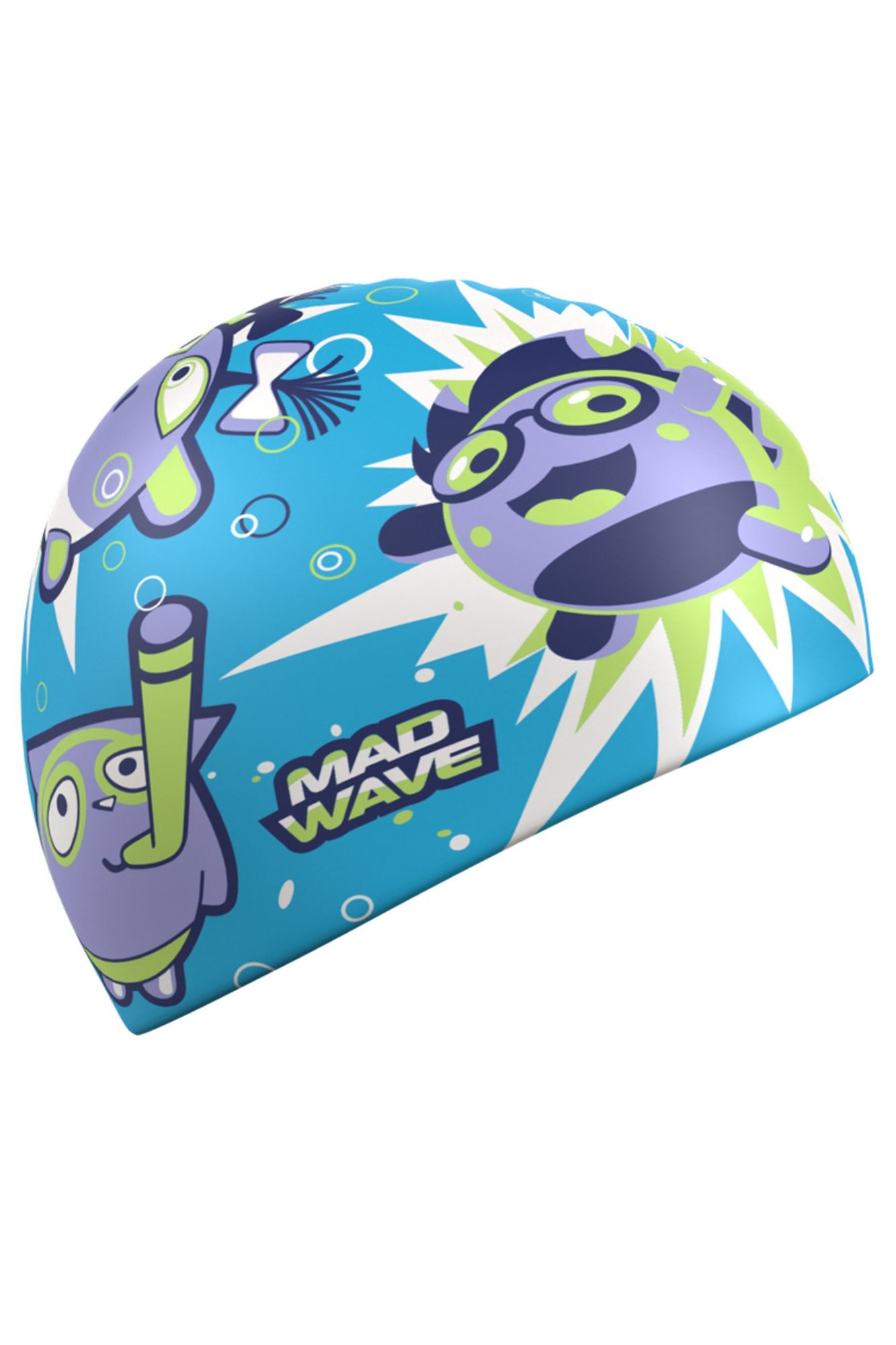 Юниорская силиконовая шапочка Mad Wave Mad Bubble cap M0574 20 0 04W 1333_2000