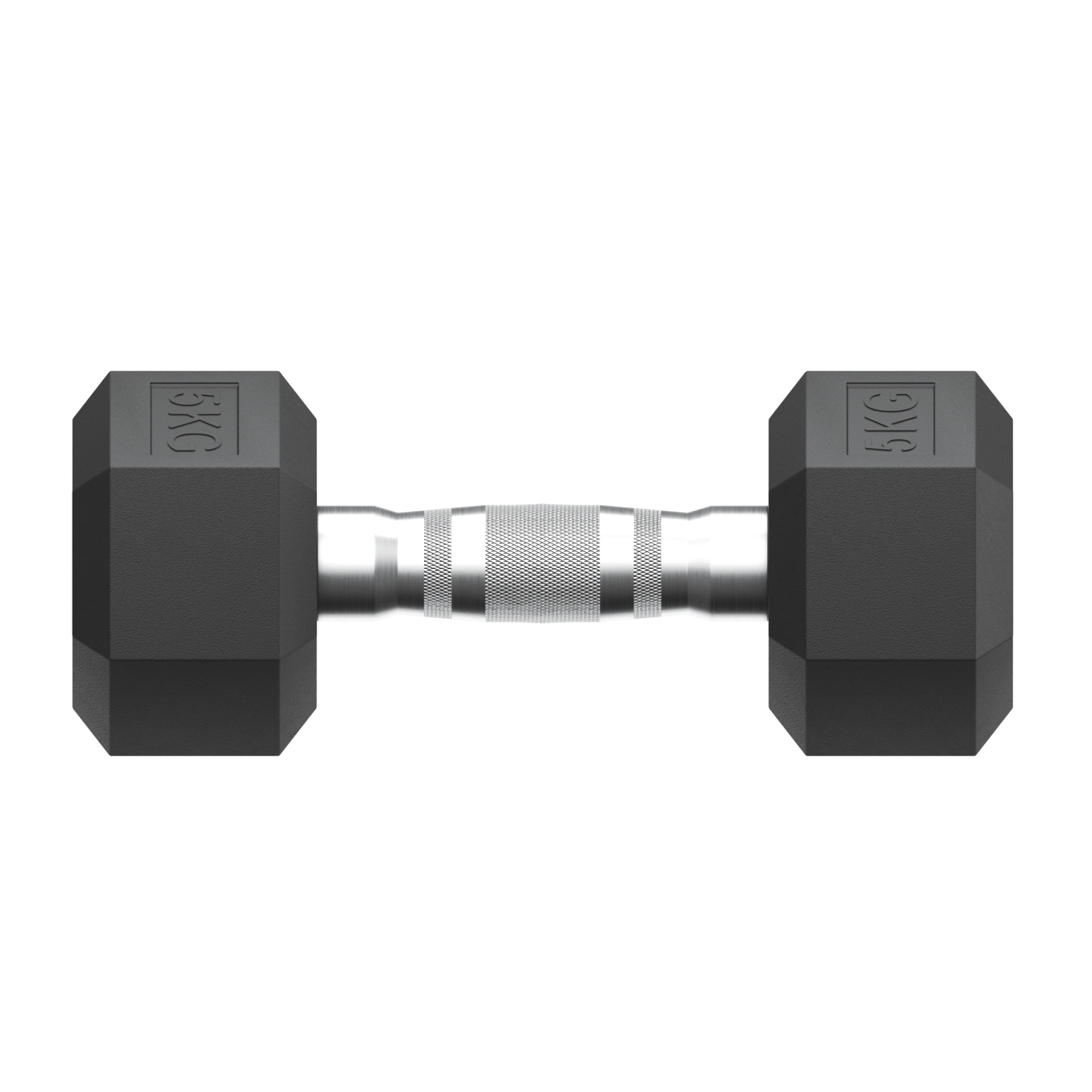 Гантель гексагональная обрезиненная 5 кг UnixFit DBHEX5x2 2 шт 2000_2000