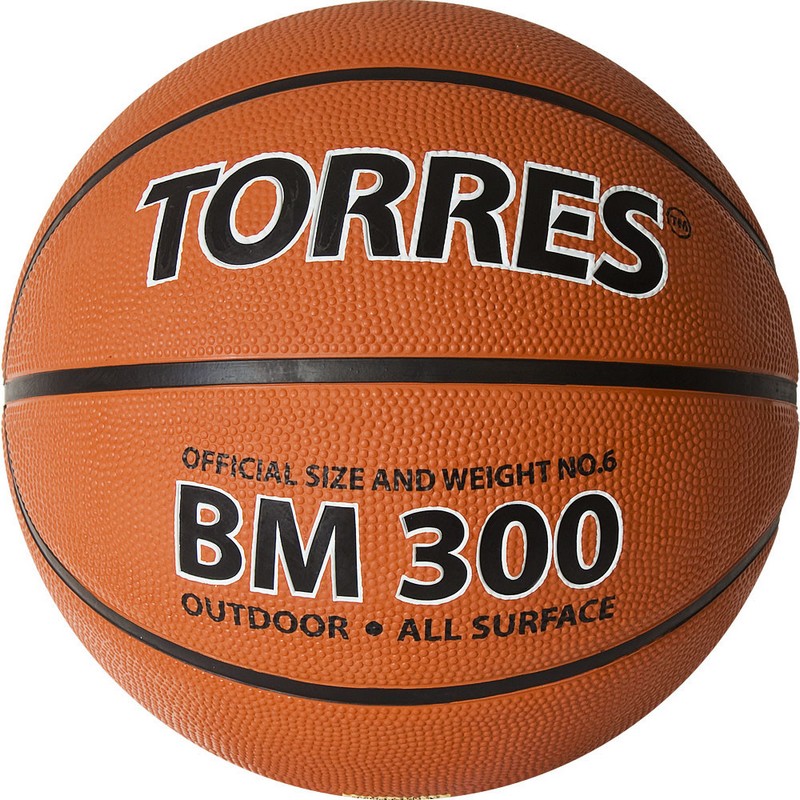 Мяч баскетбольный Torres BM300 B02016 р.6 800_800