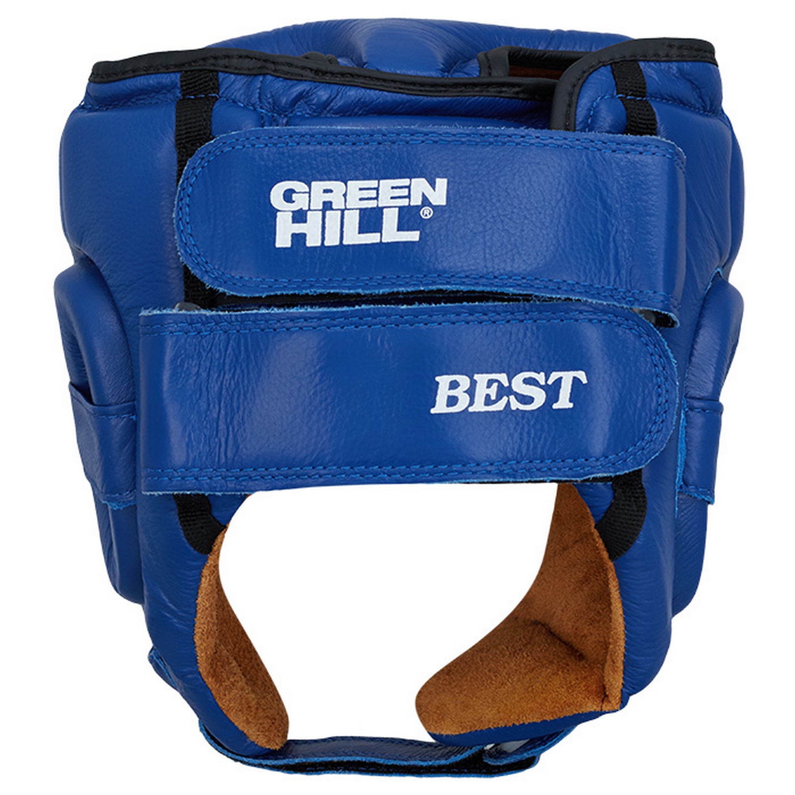 Кикбоксерский шлем Green Hill BEST HGB-4016 синий 1600_1600