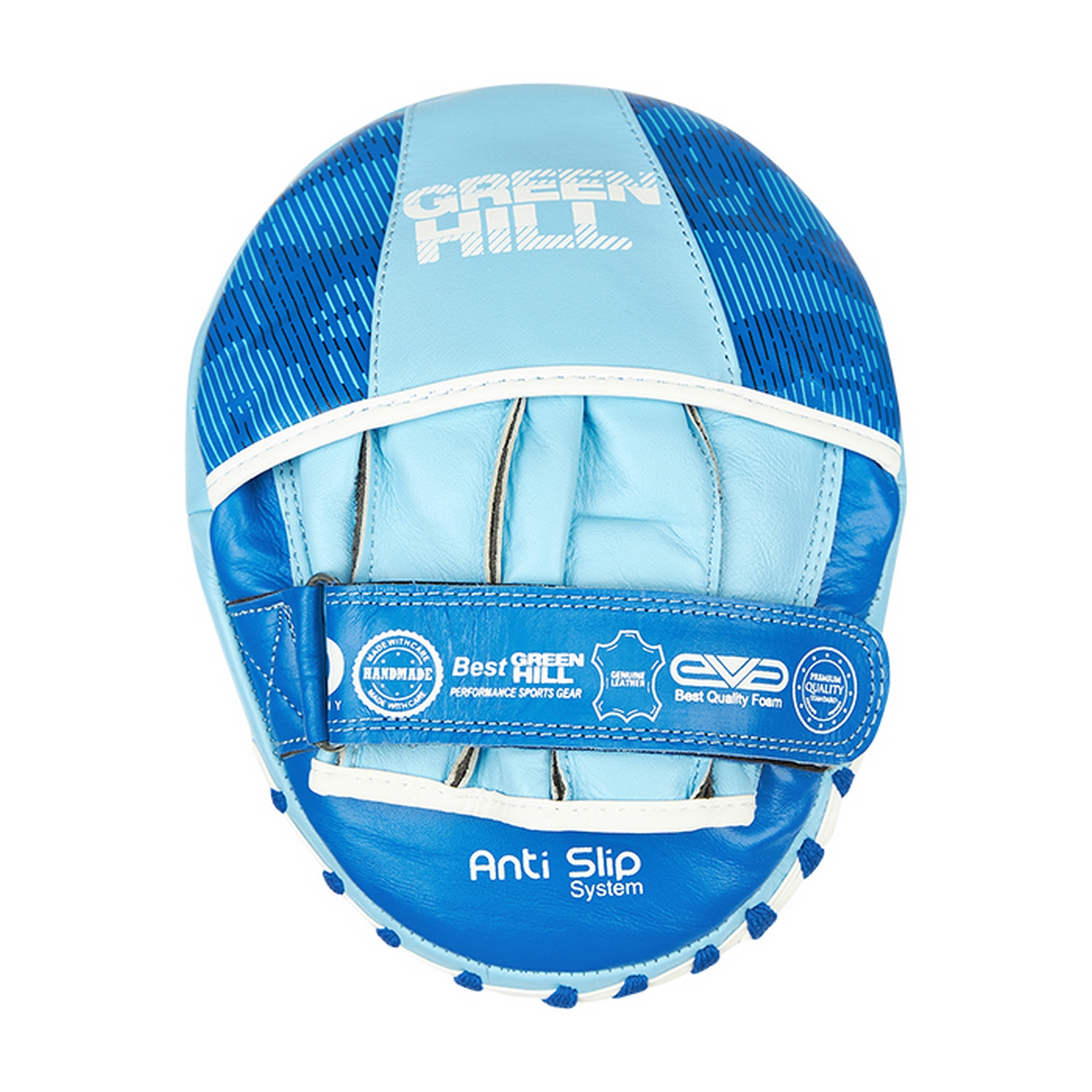 Боксёрские Лапы малые Green Hill ELYSIAN FME-2021-0020 сине-голубой 1600_1600