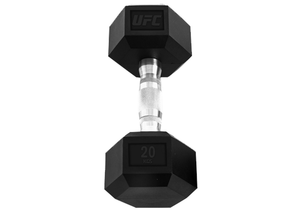 Гантель шестигранная 20 кг UFC UHA-69715 1108_800