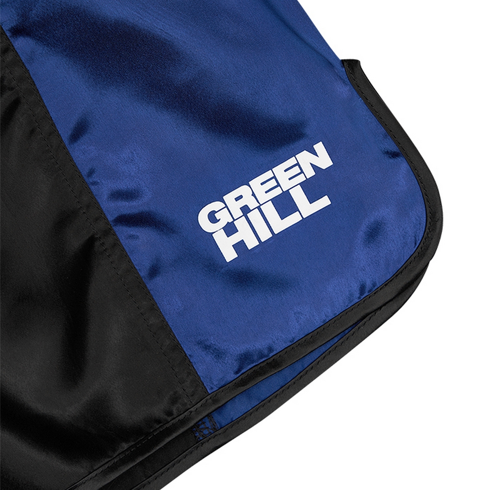 Шорты для кикбоксинга Green Hill RING BS-10694RU чёрно-синий 1600_1600