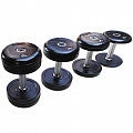 Профессиональный гантельный ряд Grome Fitness 52,5-60 кг (4 пары с шагом 2,5 кг) DB068 120_120