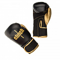 Боксерские перчатки Clinch Aero C135 черно/золотые 8 oz 120_120