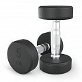 Гантель круглая обрезиненная 5 кг UnixFit PRO DBRND5PBKx2 2 шт 120_120