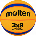 Мяч баскетбольный Molten B33T2000 р. 6, 12пан, резина, бут.камера, нейл.корд, желто-синий 120_120