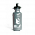 Бутылка для воды хоккейная Big Boy BB-S500, 500мл, пластик, серый 120_120
